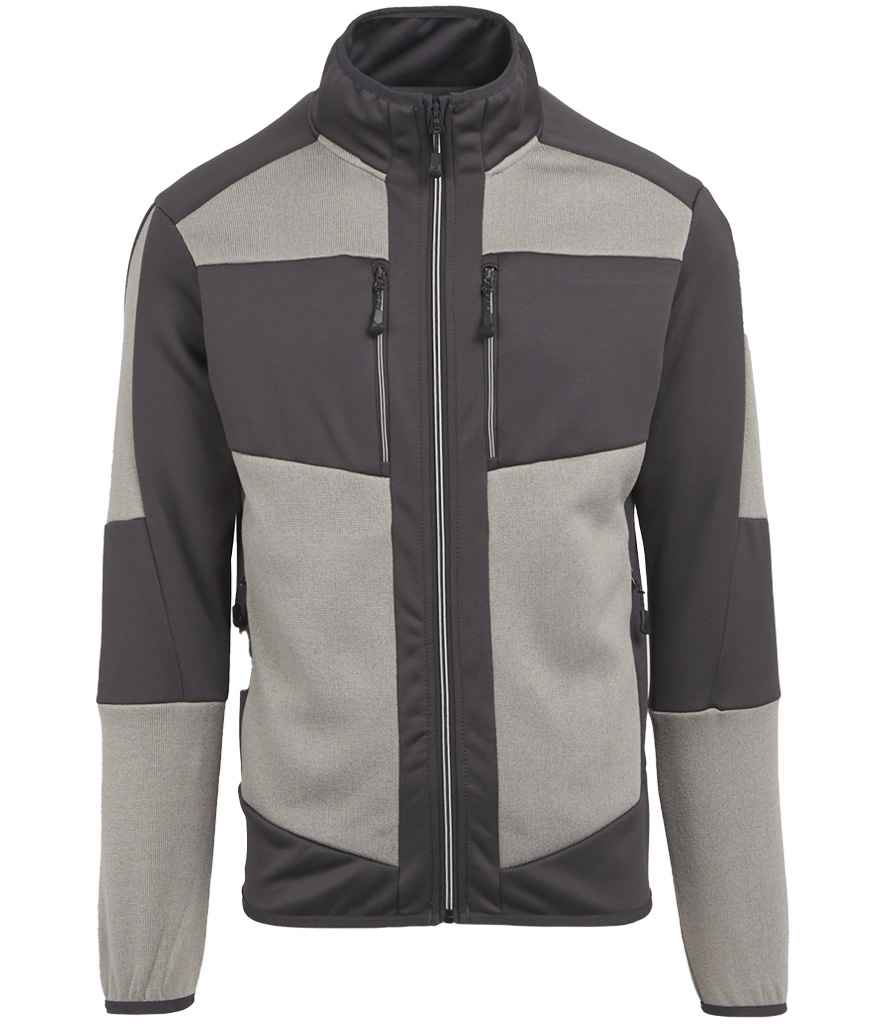 Regatta E-Volve Unisex Knit Effect Midlayer Top RG382 - Mineral Grey/Ash