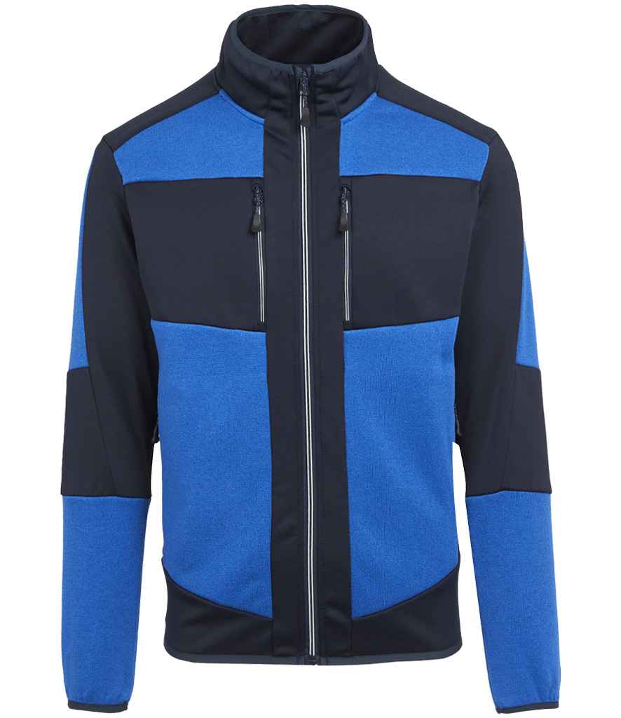 Regatta E-Volve Unisex Knit Effect Midlayer Top RG382 - Strong Blue/Navy