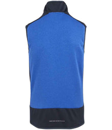 Regatta E-Volve Unisex Knit Effect Stretch Bodywarmer RG383 - RG383 Strong Blue/Navy Back