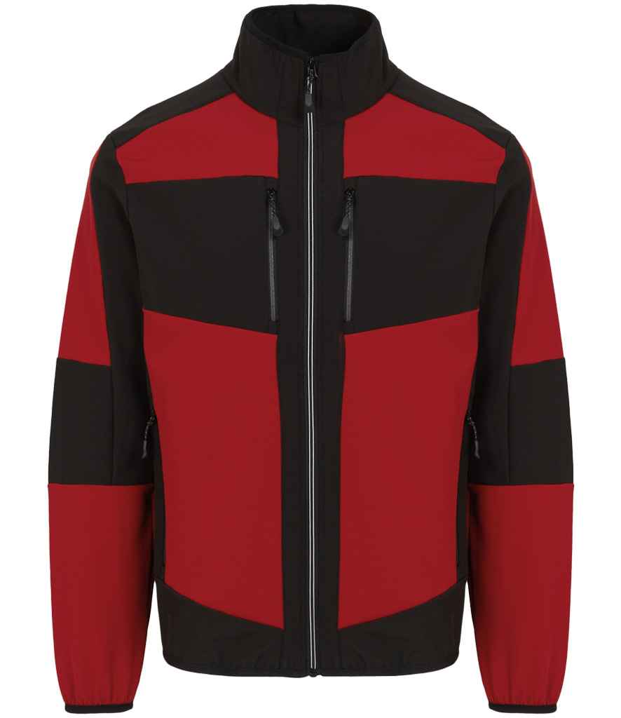 Regatta E-Volve Unisex Two Layer Soft Shell Jacket RG384 - Classic Red/Black