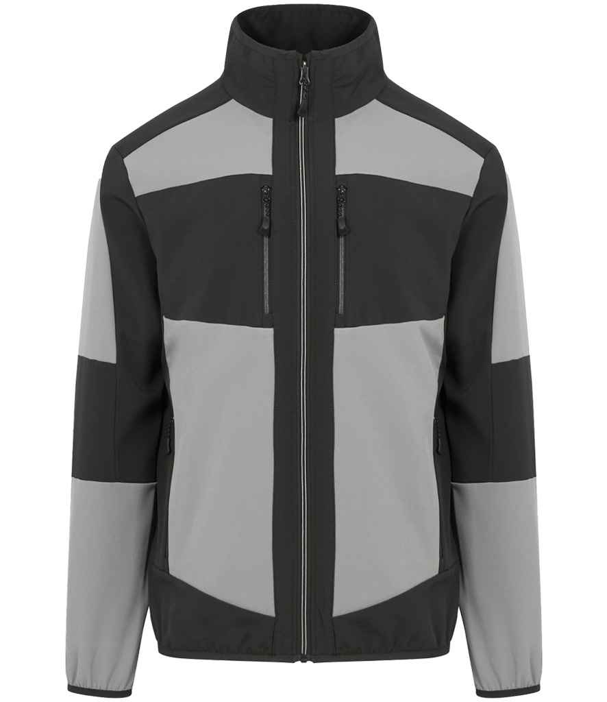 Regatta E-Volve Unisex Two Layer Soft Shell Jacket RG384 - Mineral Grey/Ash