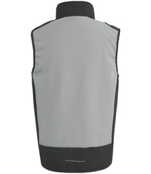 Regatta E-Volve Unisex Two Layer Soft Shell Bodywarmer RG385 - RG385 Mineral Grey/Ash Back