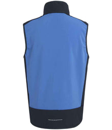 Regatta E-Volve Unisex Two Layer Soft Shell Bodywarmer RG385 - RG385 Strong Blue/Navy Back