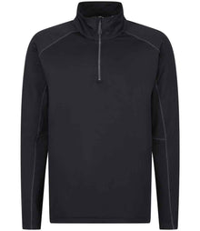 Regatta Core Stretch Half Zip Midlayer Top RG441 - Black