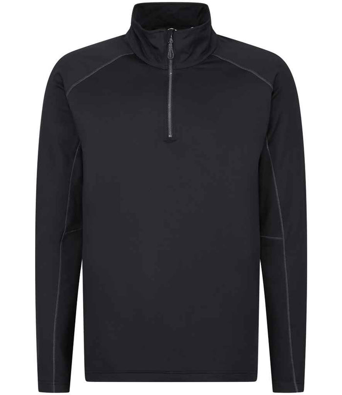 Regatta Core Stretch Half Zip Midlayer Top RG441 - Black