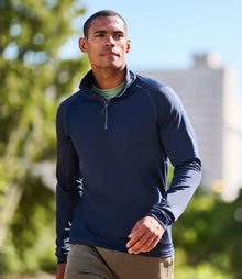 Regatta Core Stretch Half Zip Midlayer Top RG441 - RG441 Navy Model