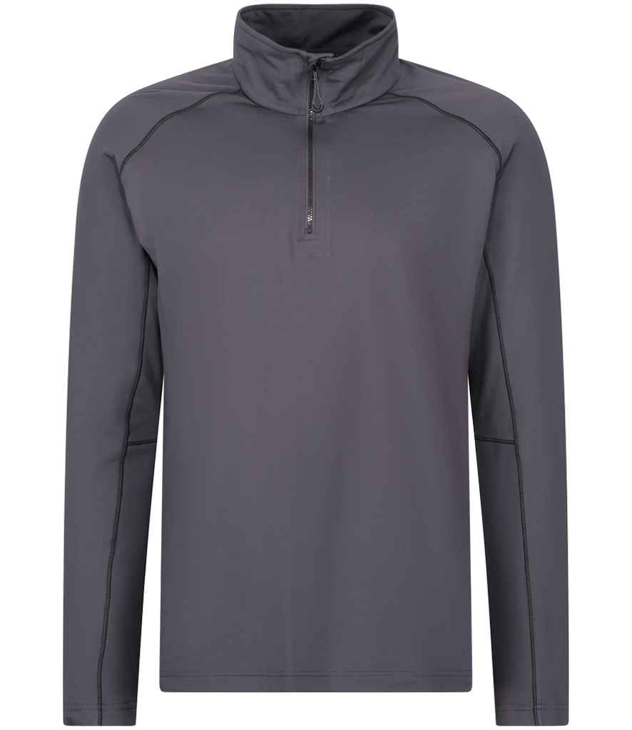 Regatta Core Stretch Half Zip Midlayer Top RG441 - Seal Grey