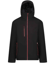 Regatta Navigate Waterproof Insulated Jacket RG443 - Black/Classic Red