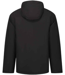 Regatta Navigate Waterproof Insulated Jacket RG443 - RG443 Black/New Royal Blue Back