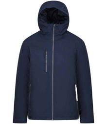 Regatta Navigate Waterproof Insulated Jacket RG443 - Navy/Seal Grey