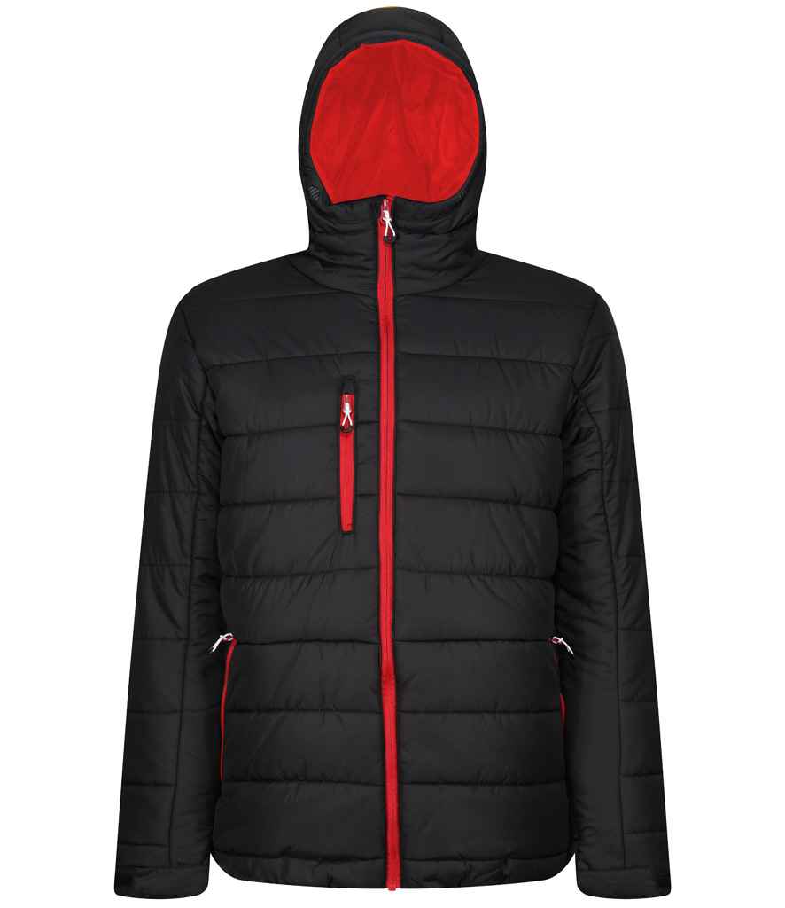 Regatta Navigate Thermal Jacket RG444 - Black/Classic Red