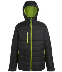 Regatta Navigate Thermal Jacket RG444 - Black/Lime Green