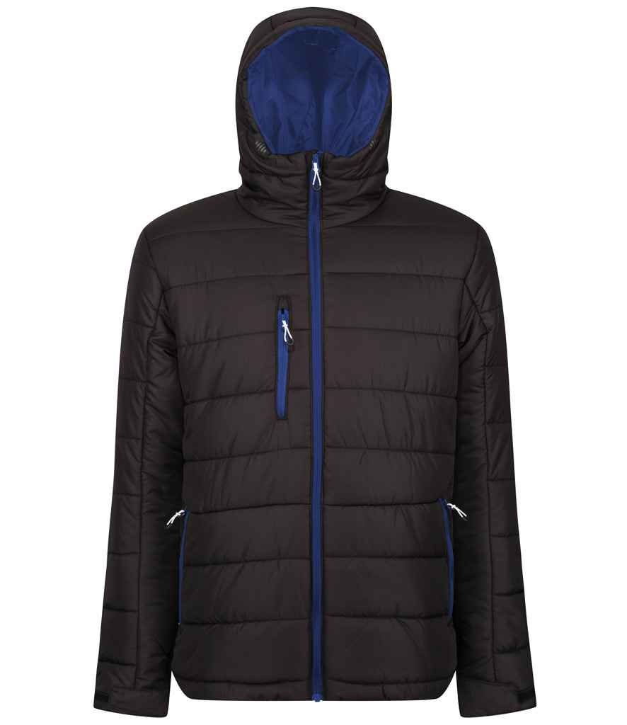 Regatta Navigate Thermal Jacket RG444 - Black/New Royal Blue