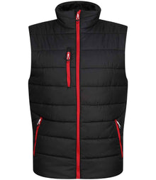Regatta Navigate Thermal Bodywarmer RG445 - Black/Classic Red