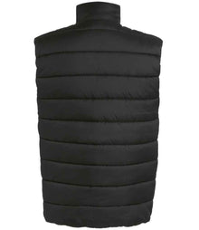 Regatta Navigate Thermal Bodywarmer RG445 - RG445 Black/Lime Green Back