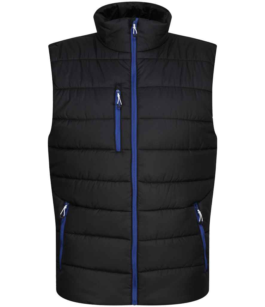 Regatta Navigate Thermal Bodywarmer RG445 - Black/New Royal Blue