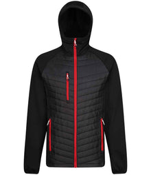 Regatta Navigate Hybrid Jacket RG446 - Black/Classic Red