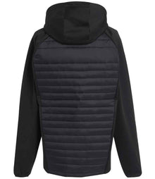Regatta Navigate Hybrid Jacket RG446 - RG446 Black/Lime Green Back