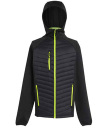 Regatta Navigate Hybrid Jacket RG446 - Black/Lime Green