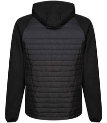 Regatta Navigate Hybrid Jacket RG446 - RG446 Black/New Royal Blue Back
