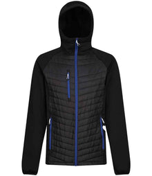 Regatta Navigate Hybrid Jacket RG446 - Black/New Royal Blue