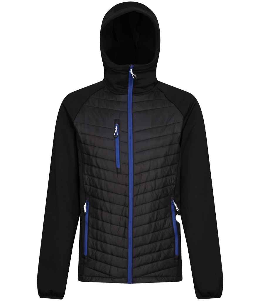 Regatta Navigate Hybrid Jacket RG446 - Black/New Royal Blue