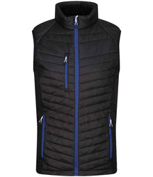 Regatta Navigate Hybrid Bodywarmer RG447 - Black/New Royal Blue