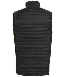 Regatta Navigate Hybrid Bodywarmer RG447 - RG447 Black/Orange Pop Back