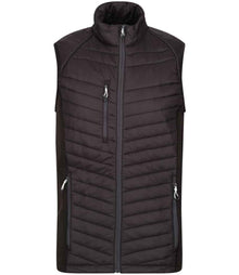 Regatta Navigate Hybrid Bodywarmer RG447 - Black/Seal Grey