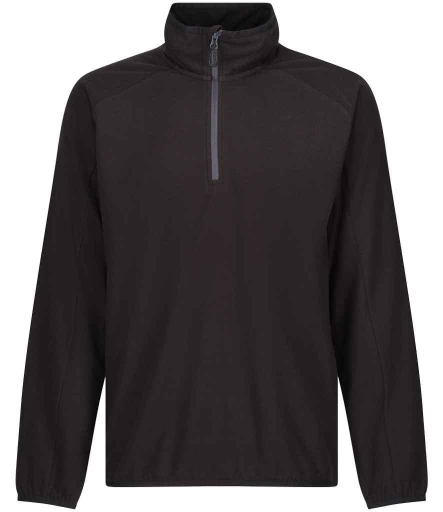Regatta Navigate Half Zip Fleece RG452 - Black/Seal Grey