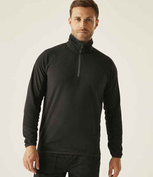 Regatta Navigate Half Zip Fleece RG452 - RG452 Black/Seal Grey Model