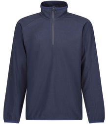 Regatta Navigate Half Zip Fleece RG452 - Navy/Seal Grey