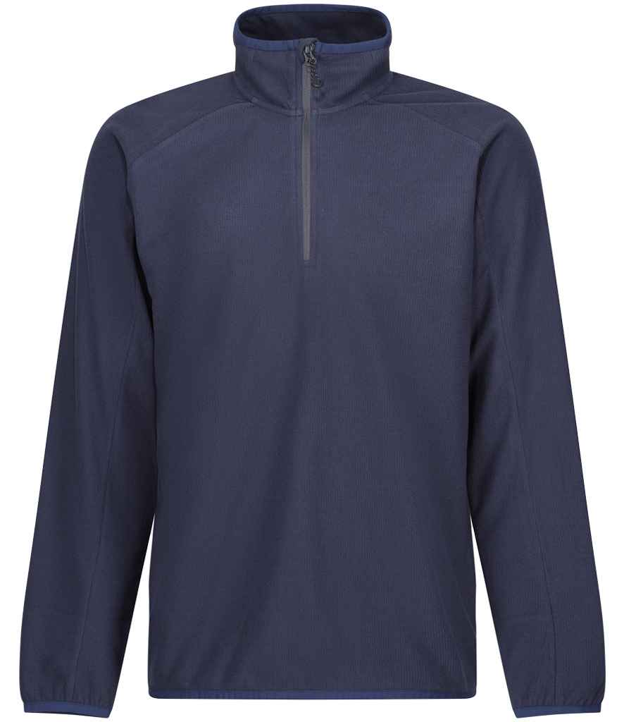 Regatta Navigate Half Zip Fleece RG452 - Navy/Seal Grey