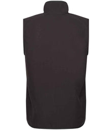 Regatta Navigate Fleece Bodywarmer RG453 - RG453 Black/New Royal Blue Back
