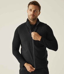 Regatta Navigate Fleece Bodywarmer RG453 - RG453 Black/Seal Grey Model