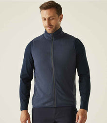 Regatta Navigate Fleece Bodywarmer RG453 - RG453 Navy/Seal Grey Model