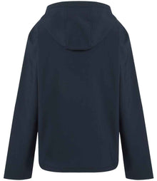 Regatta Navigate Two Layer Hooded Soft Shell Jacket RG454 - RG454 Navy/Seal Grey Back