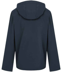 Regatta Navigate Two Layer Hooded Soft Shell Jacket RG454 - RG454 Navy/French Blue Back