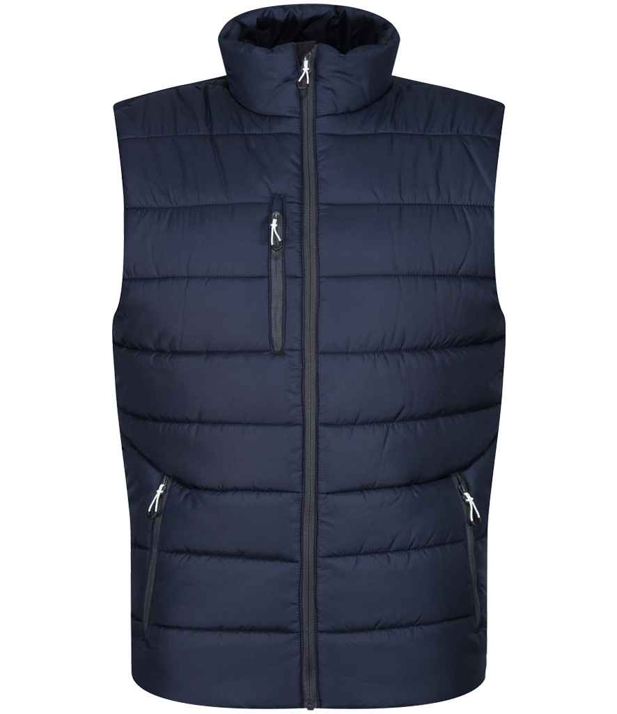 Regatta Navigate Two Layer Soft Shell Bodywarmer RG455 - Navy/Seal Grey