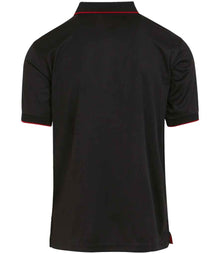 Regatta Navigate Polo Shirt RG456 - RG456 Black/Classic Red Back