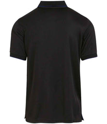 Regatta Navigate Polo Shirt RG456 - RG456 Black/New Royal Blue Back