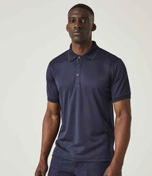 Regatta Navigate Polo Shirt RG456 - RG456 Navy/Seal Grey Model