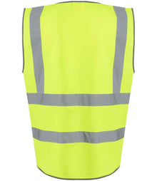 Regatta High Visibility Pro Executive Vest RG464 - RG464 Yellow Back