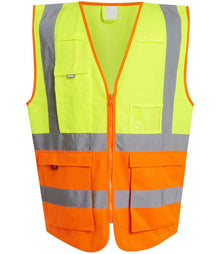 Regatta High Visibility Pro Executive Vest RG464 - Yellow/Orange