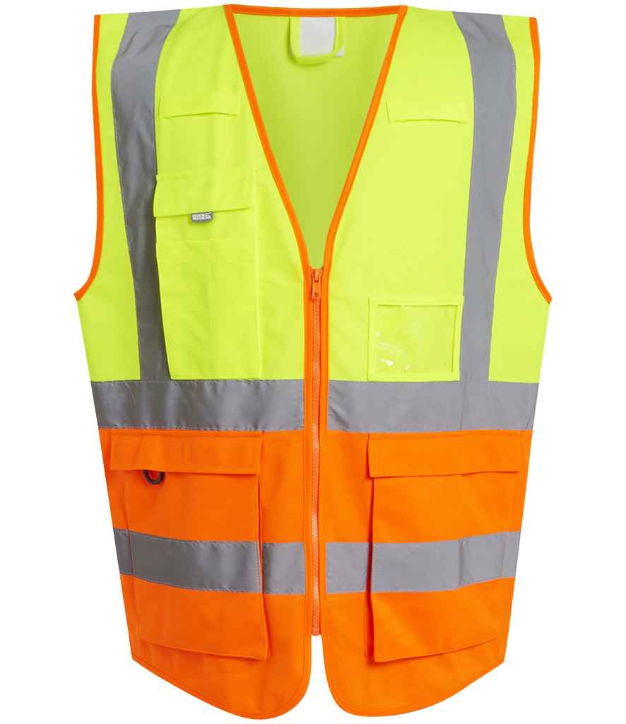 Regatta High Visibility Pro Executive Vest RG464 - Yellow/Orange