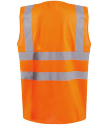 Regatta High Visibility Pro Supervisor Vest RG465 - RG465 Orange Back