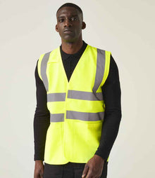 Regatta High Visibility Pro Supervisor Vest RG465 - RG465 Yellow Model