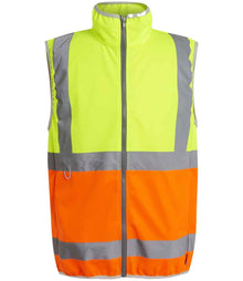 Regatta High Visibility Pro Full Zip Gilet RG469 - Yellow/Orange