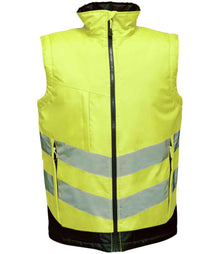 Regatta High Visibility Pro Bodywarmer RG475 - Yellow/Navy