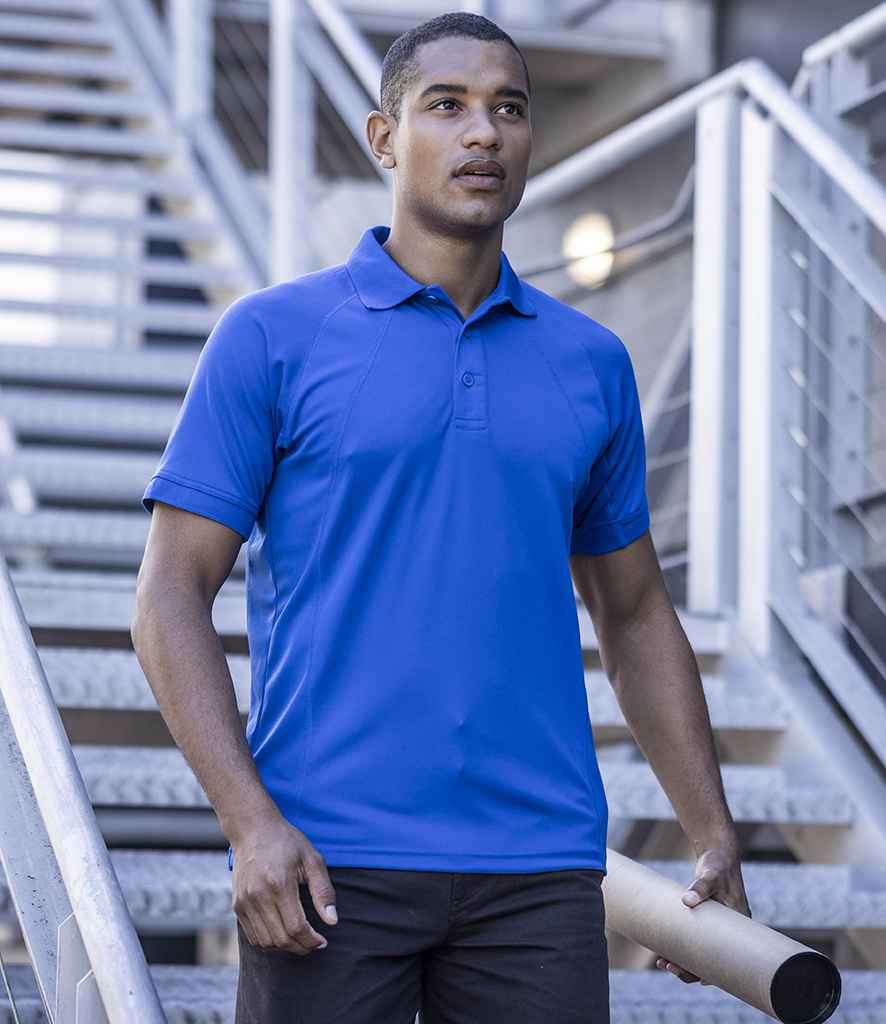 Regatta Coolweave Piqué Polo Shirt RG525 - RG525 Oxford Blue Model